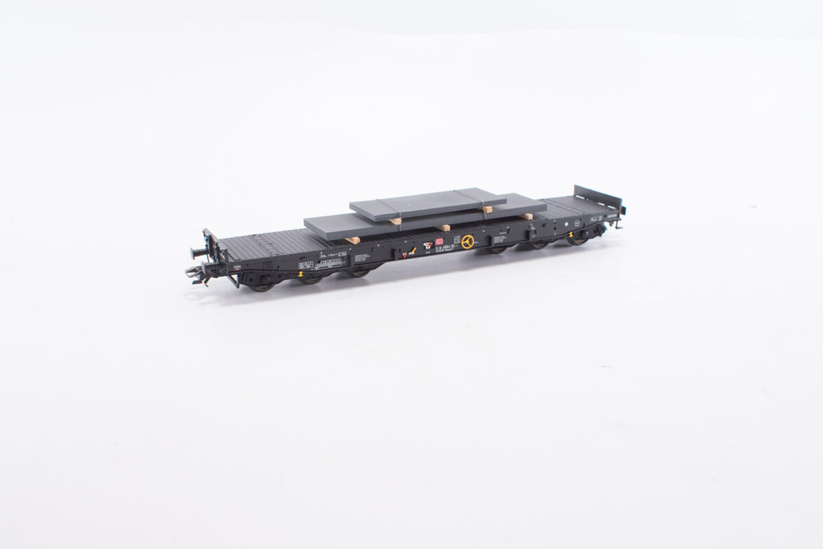 Märklin 00778-05t/m 08 zwaarlastwagon me staallading DB - Afbeelding 3