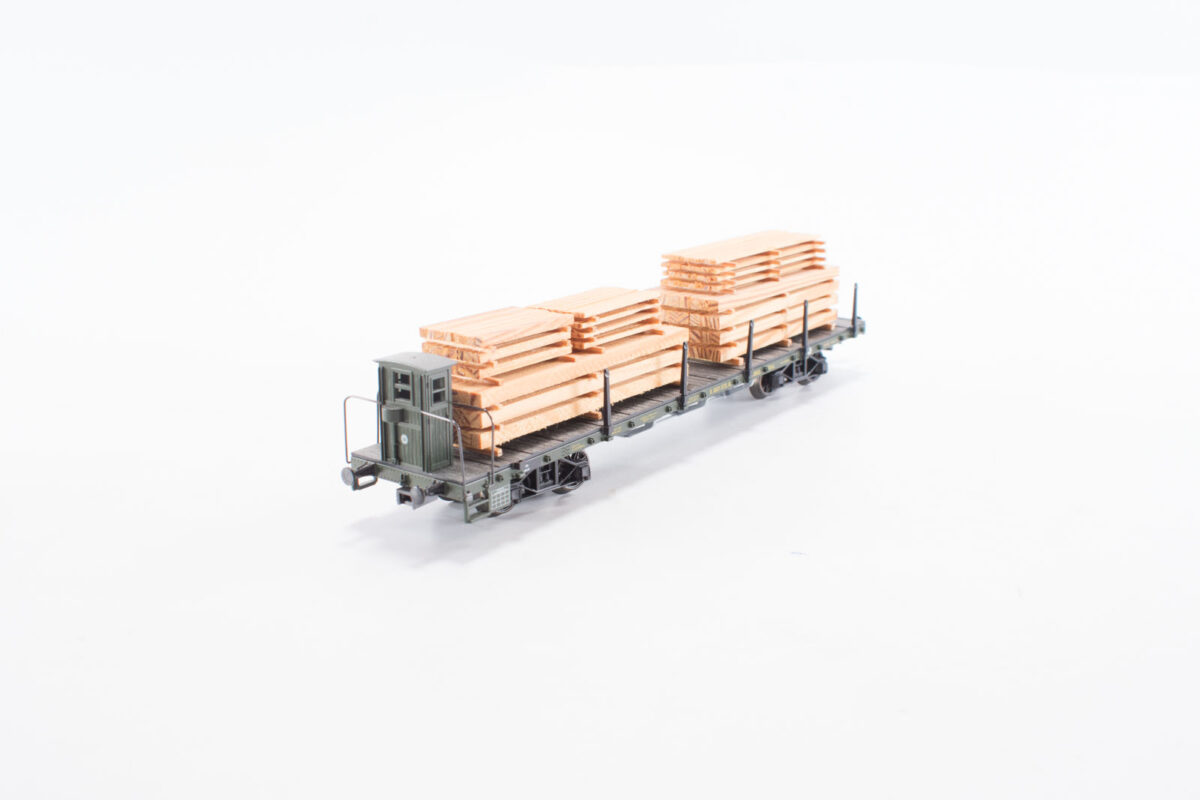 Märklin 46282 rongenwagen met houtlading K.Bay.st.B - Afbeelding 2