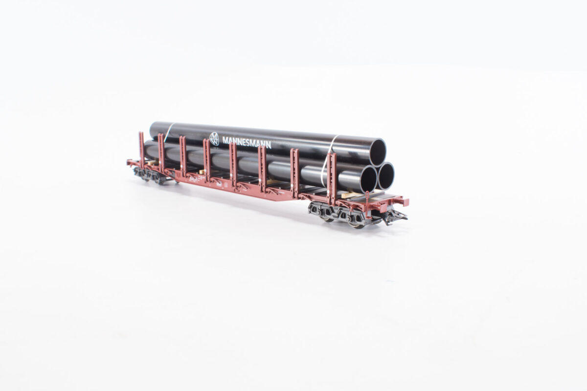 Märklin 47716 rongenwagon met buizenlading DB - Afbeelding 2