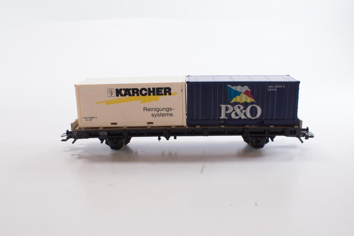 Märklin containerdraagwagen DB - Afbeelding 2