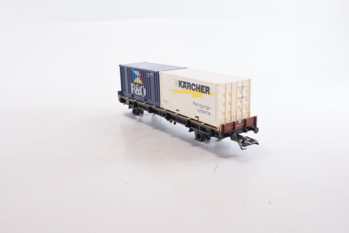 Märklin containerdraagwagen DB - Afbeelding 3