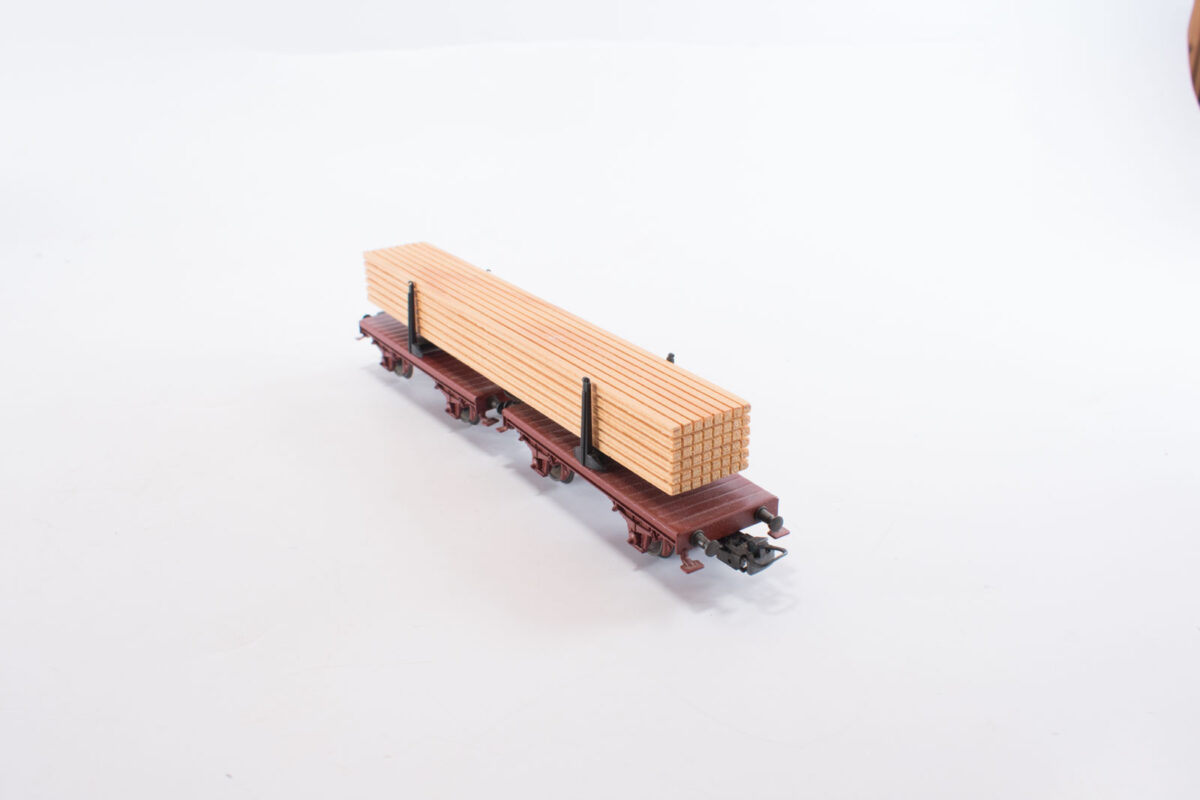 Märklin houttransport wagen DB - Afbeelding 3