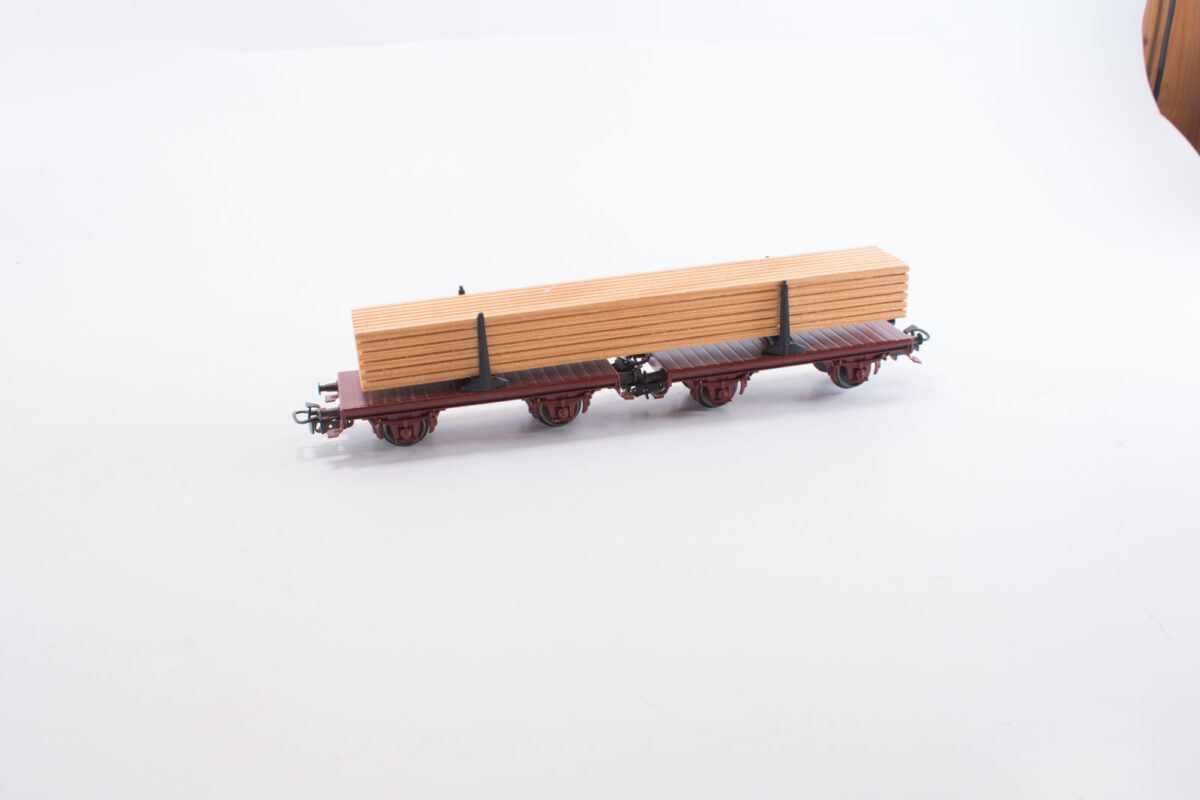 Märklin houttransport wagen DB - Afbeelding 4