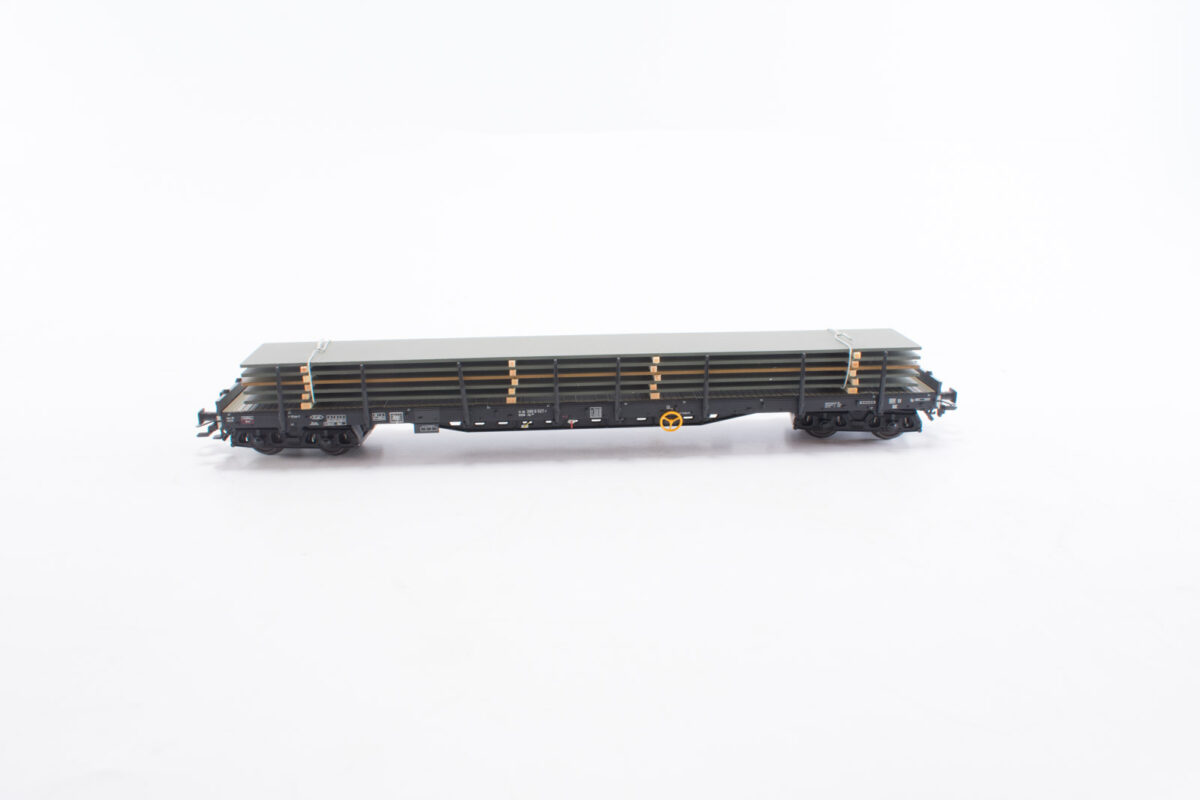 Märklin 47030 plattewagen-set DB - Afbeelding 4