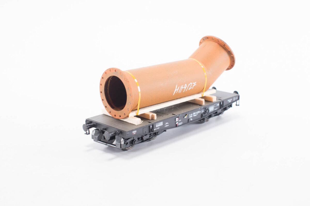 Märklin 48695 Zwaarlastwagenset met buisladingen  DB - Afbeelding 4