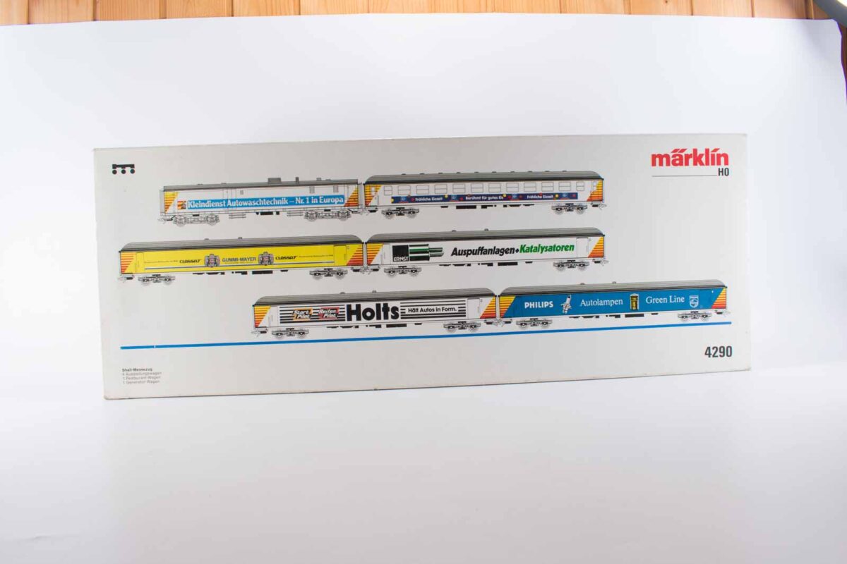Märklin 4290 reclamewagen set 4 delig DB - Afbeelding 17