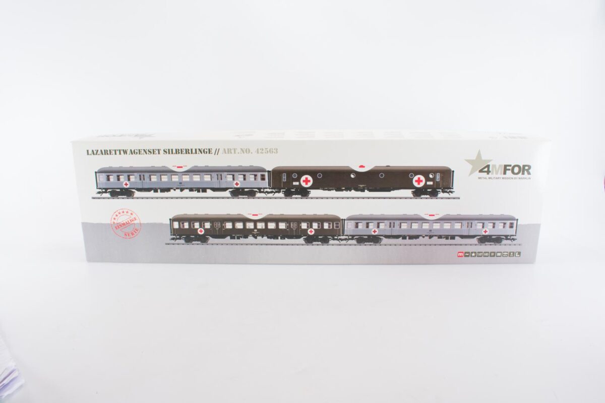 Märklin 42563 wagenset silberlingen lazarettzug Bunderswehr - Afbeelding 14