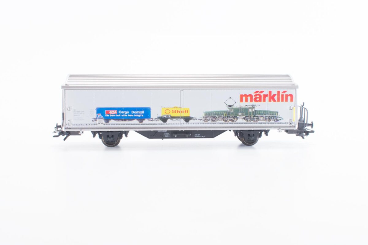 Märklin 84735.3 gesloten goederenwagen met afbeeldingen SBB - Afbeelding 3