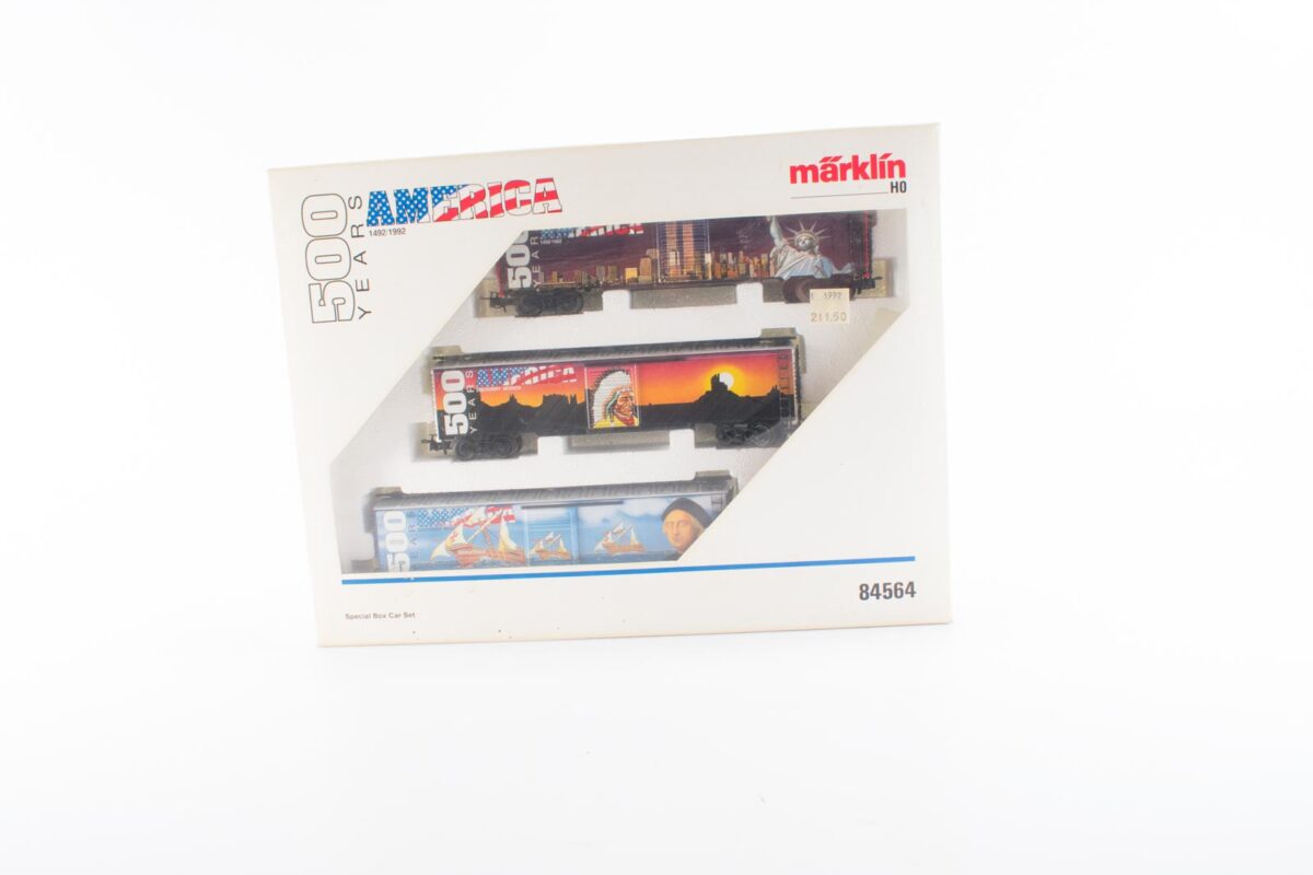 Märklin 84564 500 jaar USA Boxcar set - Afbeelding 8