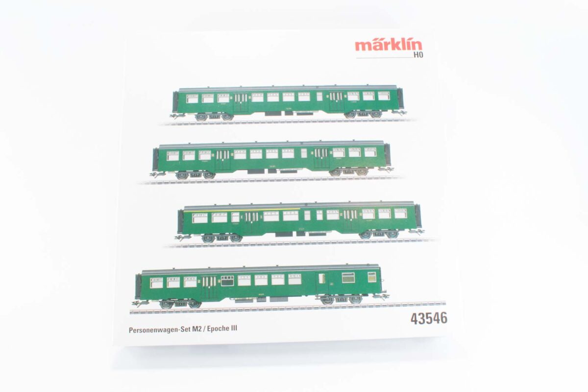 Märklin 43546 set van 4 personenrijtuigen NMBS/SNCB - Afbeelding 2