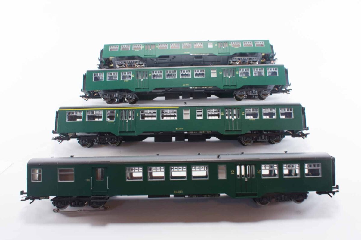 Märklin 43546 set van 4 personenrijtuigen NMBS/SNCB - Afbeelding 3