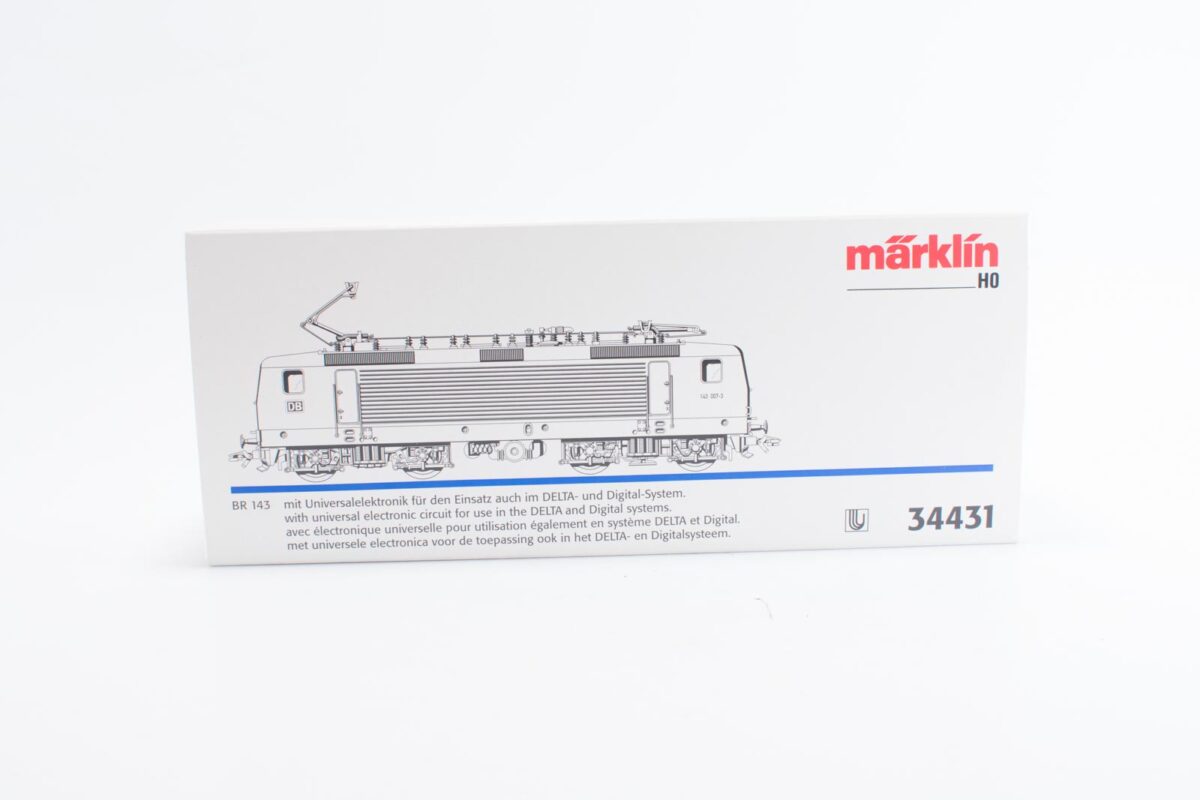 Märklin 34431 digitale elektrische locomotief BR143 DB - Afbeelding 8