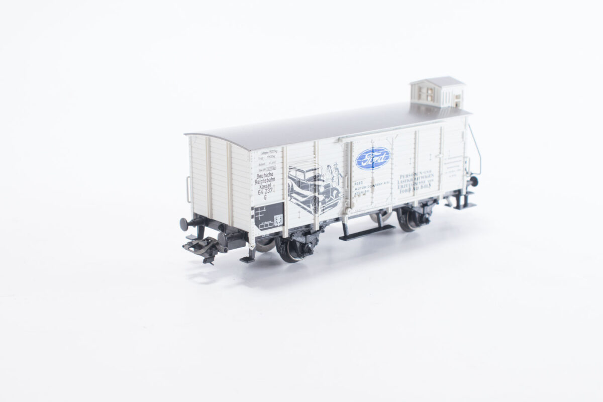 Märklin 48296 gesloten goederenwagen met remmershuis DRG - Afbeelding 3