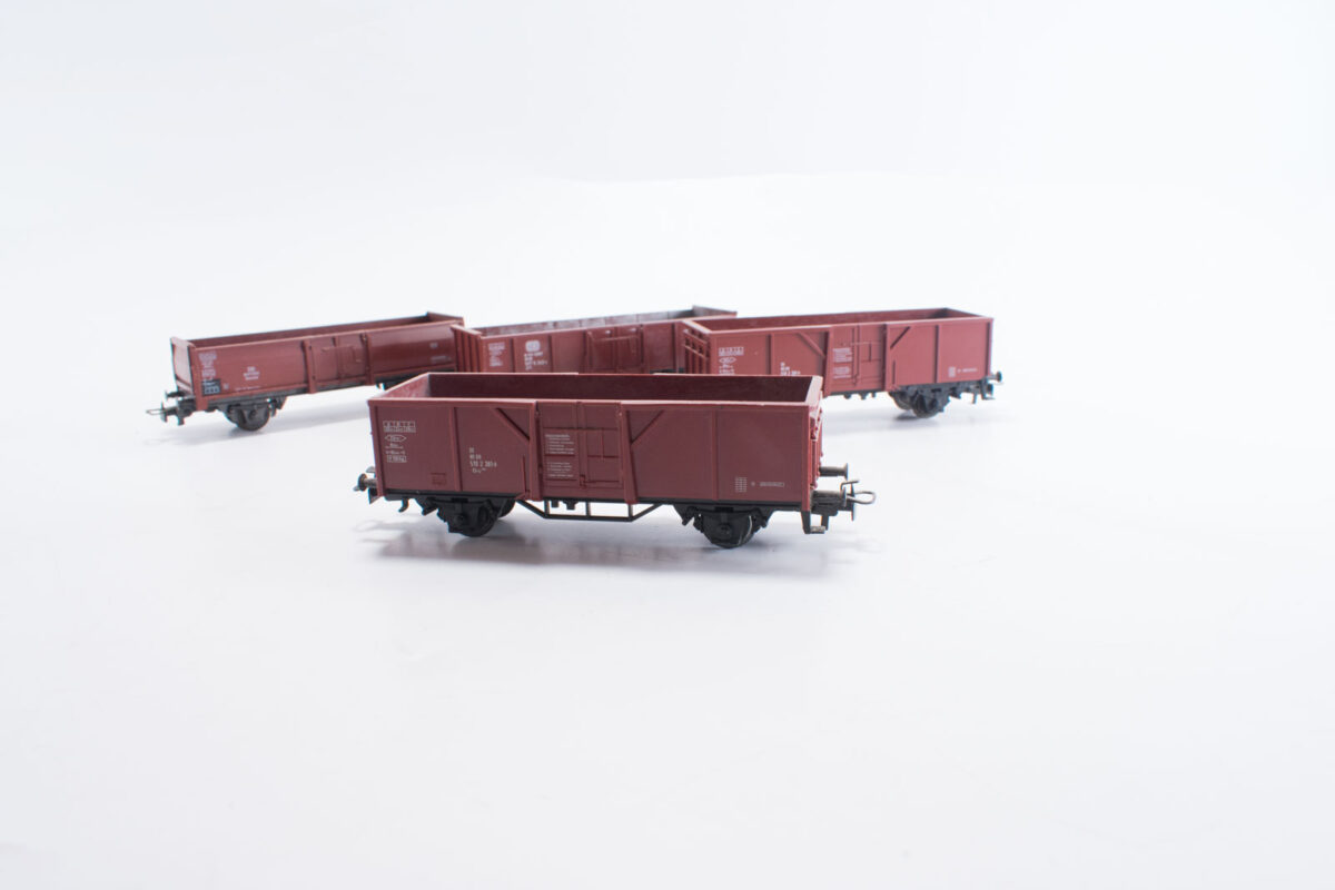 Märklin 4 hoogboord wagens DB - Afbeelding 4