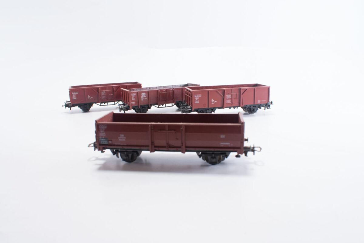 Märklin 4 hoogboord wagens DB - Afbeelding 5