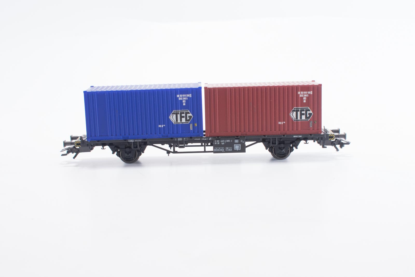 _DSC0343 Märklin 4768 container draagwagen DB - Afbeelding 1
