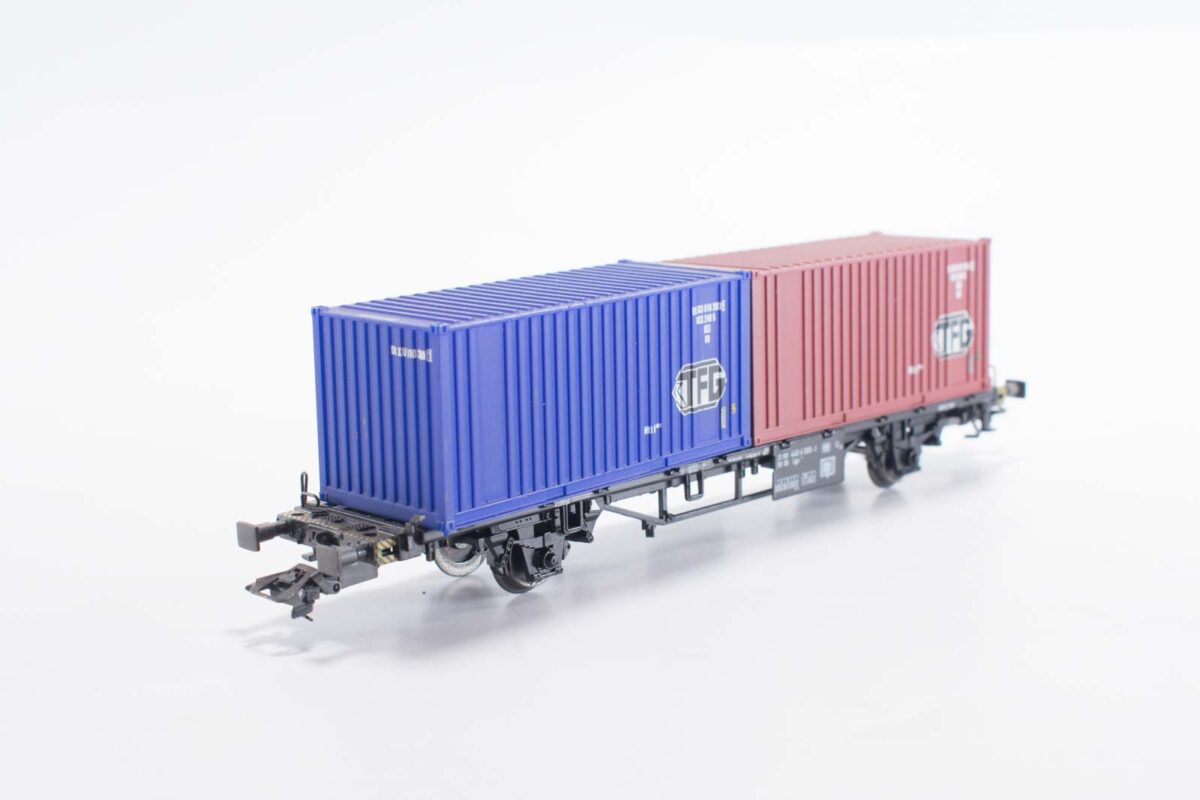 Märklin 4768 container draagwagen DB - Afbeelding 2