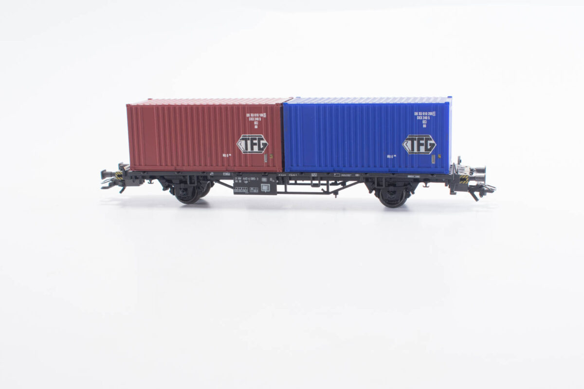 Märklin 4768 container draagwagen DB - Afbeelding 3