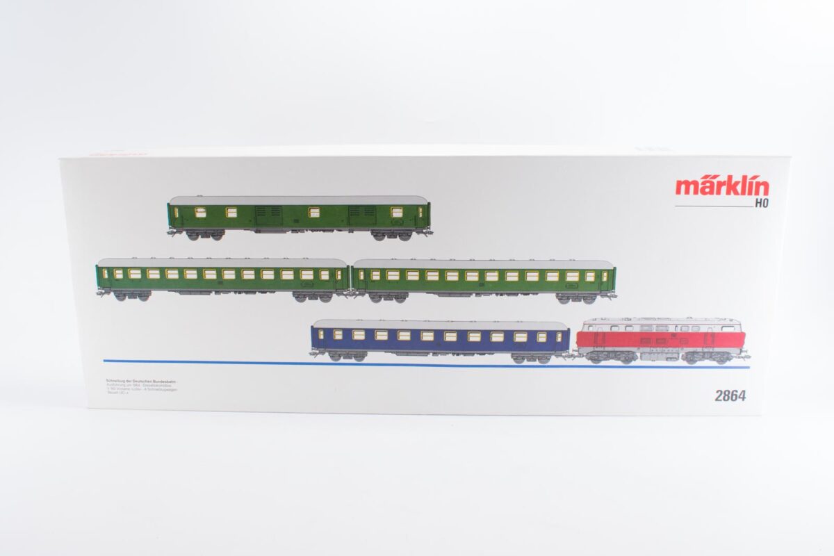 Märklin 2864 sneltreinset met diesellocomotief V160DB - Afbeelding 11