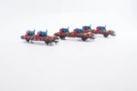 Märklin 46400 wagenset met 3 rongenwagens met tractorlading DB - Afbeelding 4