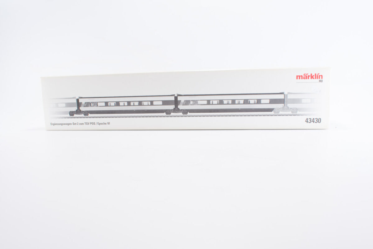 Märklin 43430 uitbreidingset 2 voor TGV SNCF - Afbeelding 4