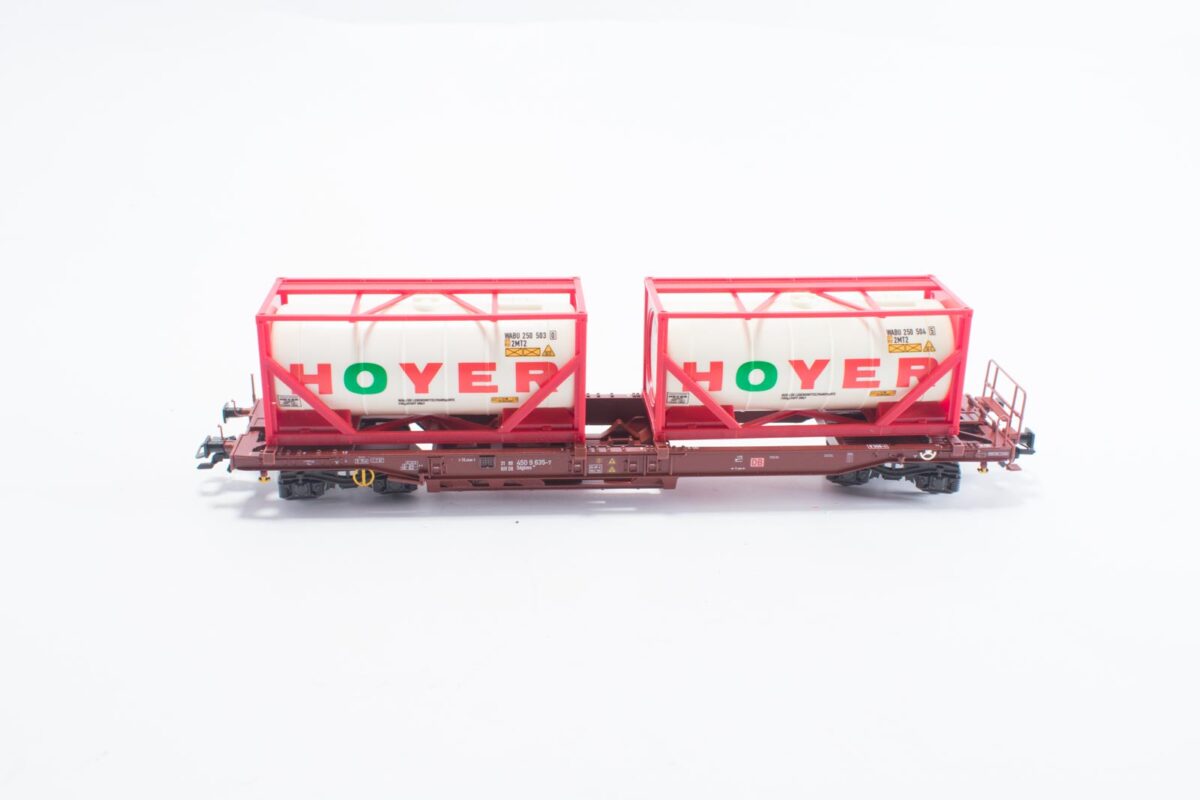 Märklin 47452 containerdraagwagen Hoyer DB - Afbeelding 2