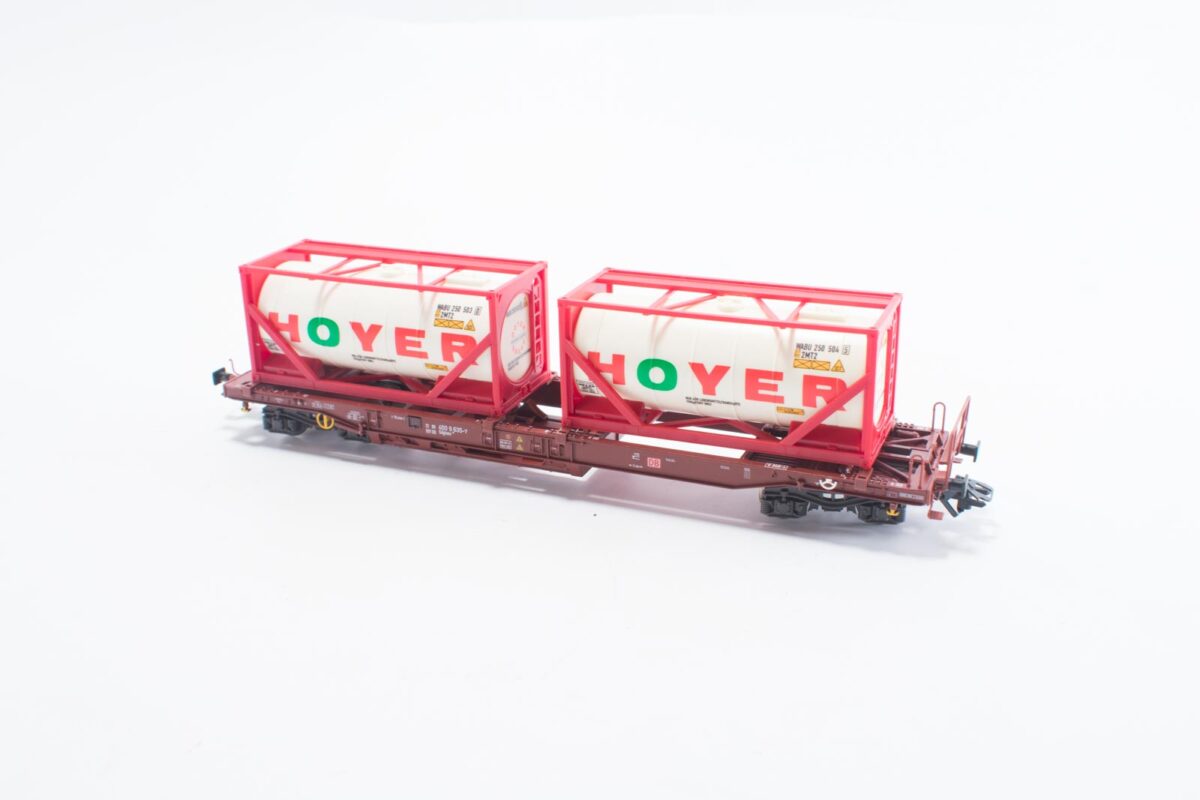 Märklin 47452 containerdraagwagen Hoyer DB - Afbeelding 3