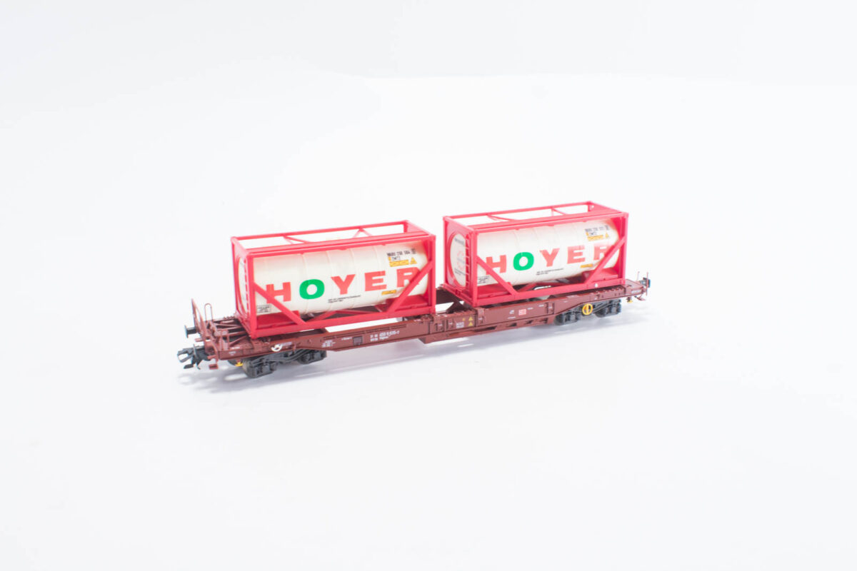 Märklin 47452 containerdraagwagen Hoyer DB - Afbeelding 4