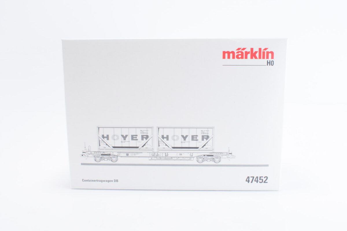 Märklin 47452 containerdraagwagen Hoyer DB - Afbeelding 7