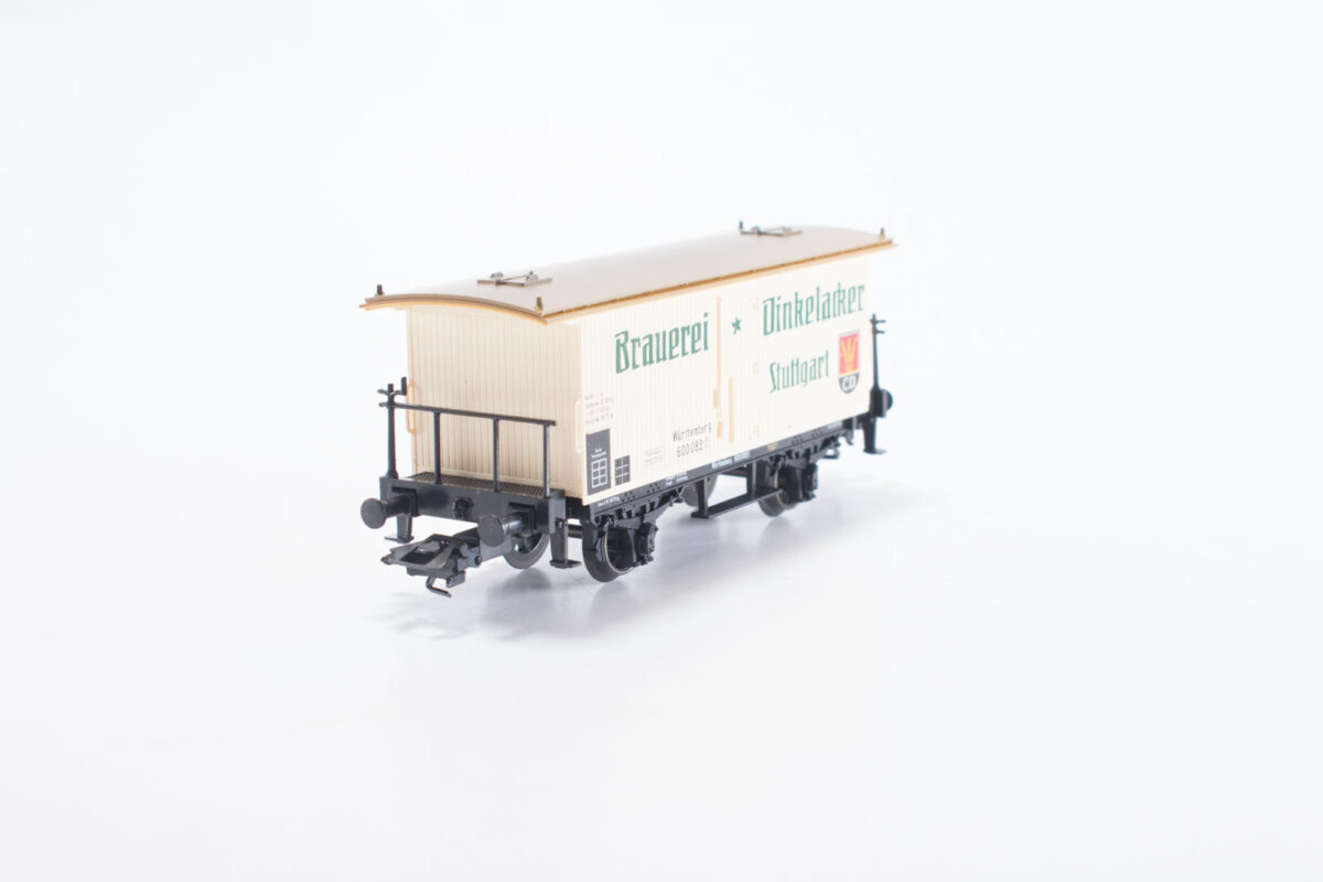 Märklin 48283 gesloten goederenwagon Brauerei Dinkelacker K.W.St.E - Afbeelding 2