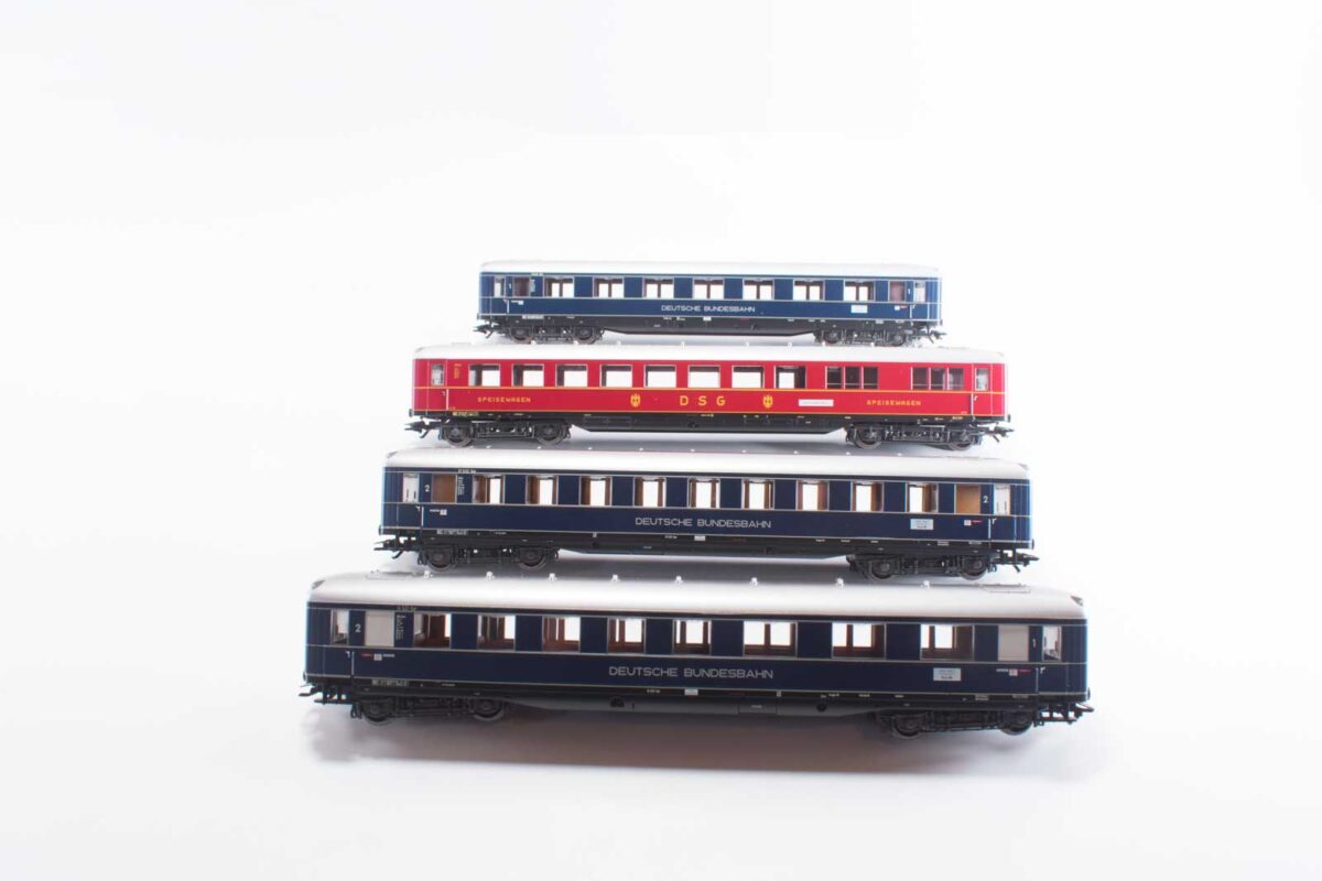 Märklin 43209 sneltreinrijtuigen set Loreley DB - Afbeelding 3