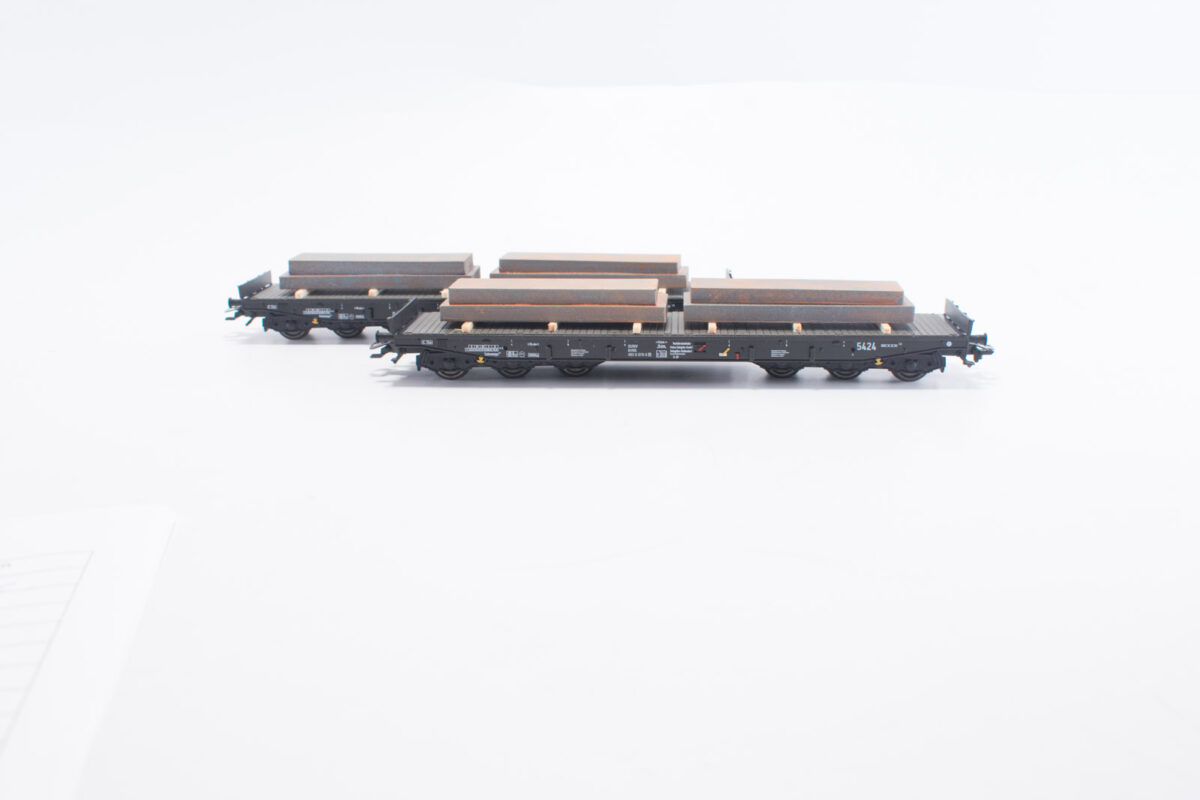 Märklin 48658 wagenset met 2 zwaarlastwagens NS - Afbeelding 3