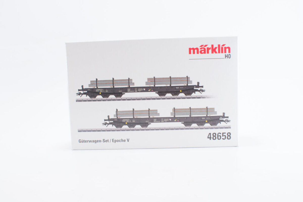 Märklin 48658 wagenset met 2 zwaarlastwagens NS - Afbeelding 6