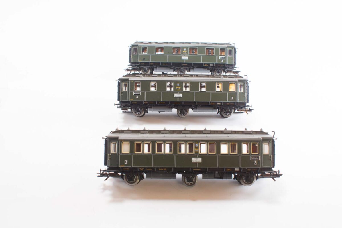 Märklin 43320 personenrijtuigen-set K.Bay.Sts.B - Afbeelding 2