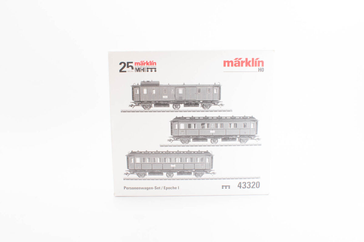Märklin 43320 personenrijtuigen-set K.Bay.Sts.B - Afbeelding 6