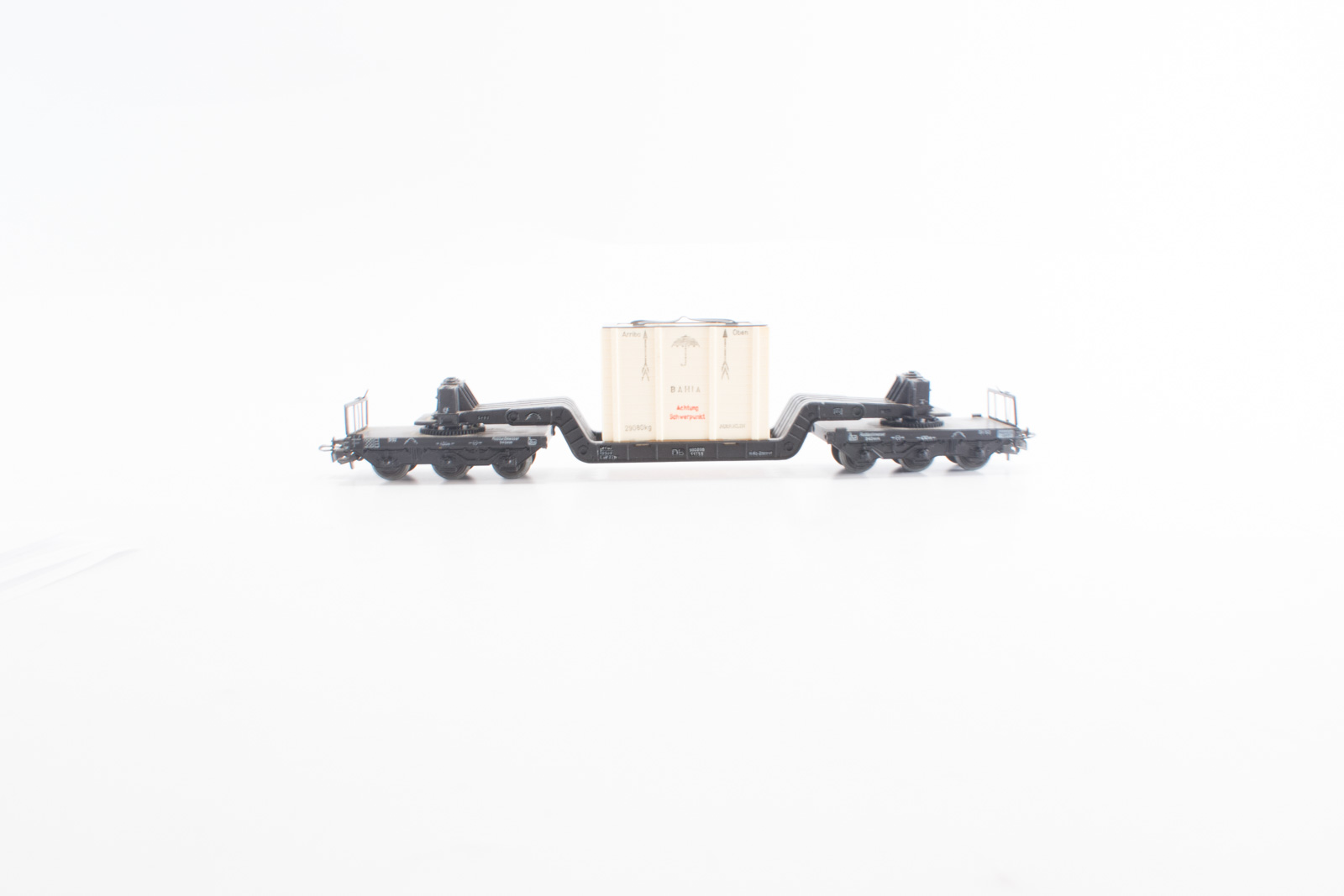 Märklin 4618 dieplader met transportkrat