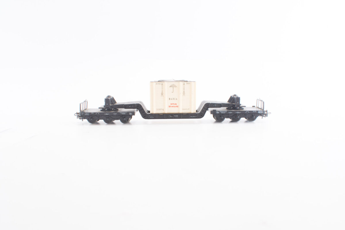 Märklin 4618 dieplader met transportkrat - Afbeelding 3