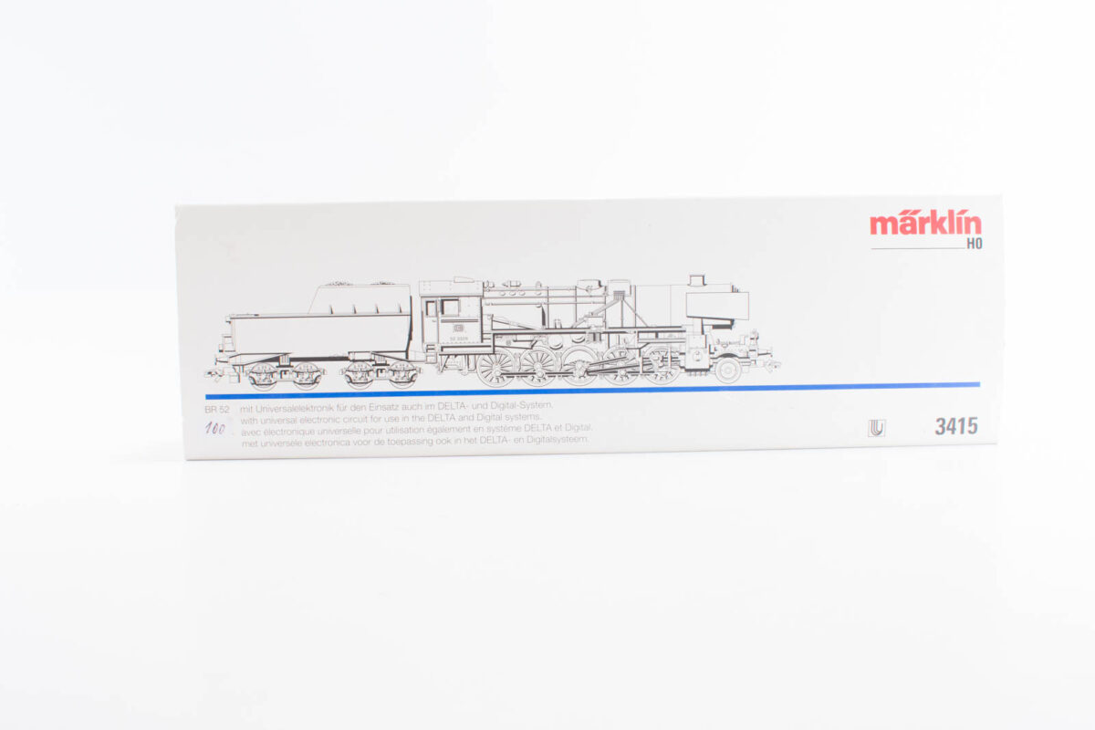 Märklin 3415 digitale stoomlocomotief BR52 DB - Afbeelding 7