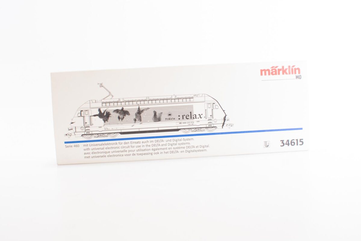 Märklin 34615 digitale Elektrische locomotief Serie460 SBB FX - Afbeelding 2