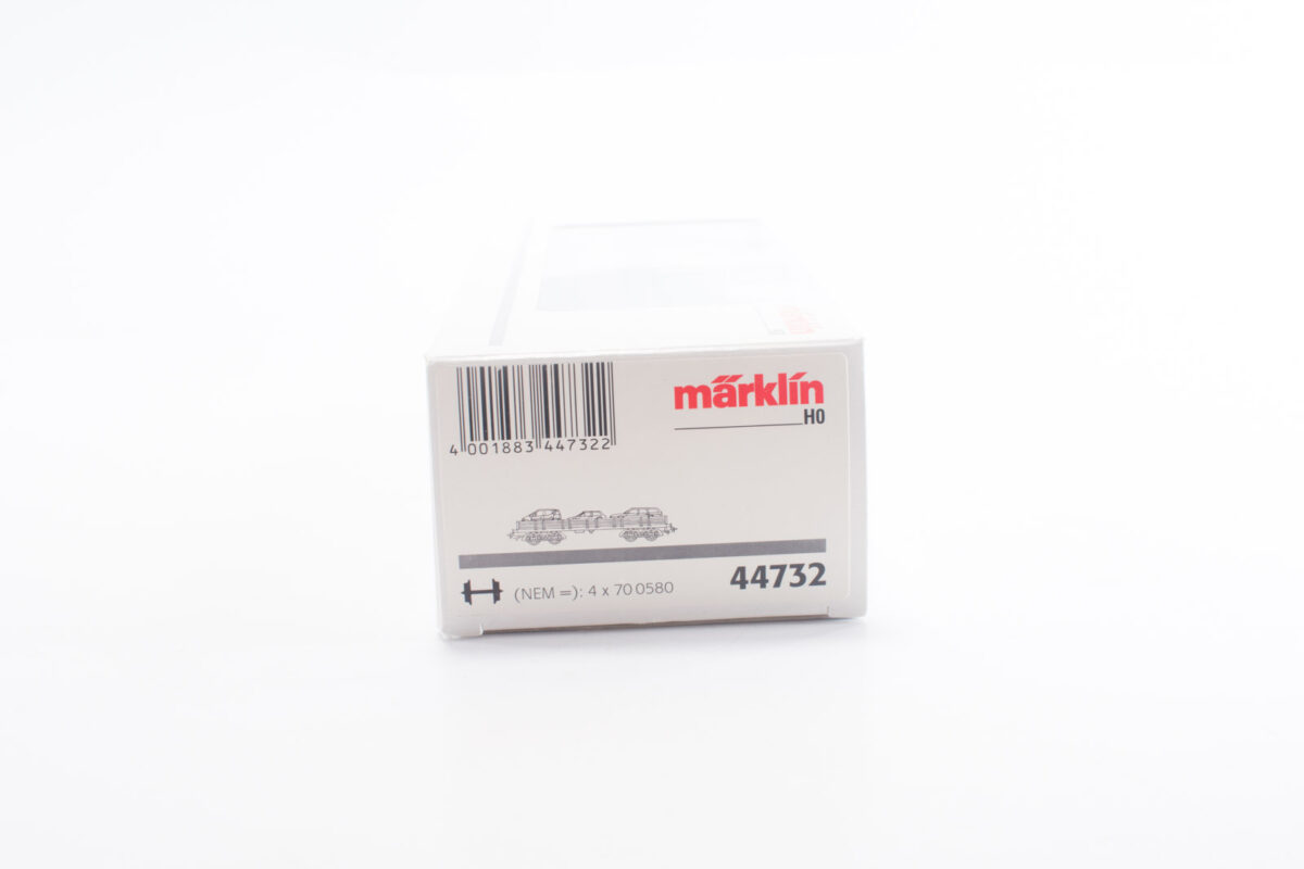 Märklin 44732 laagboordwagen met auto's DB - Afbeelding 5