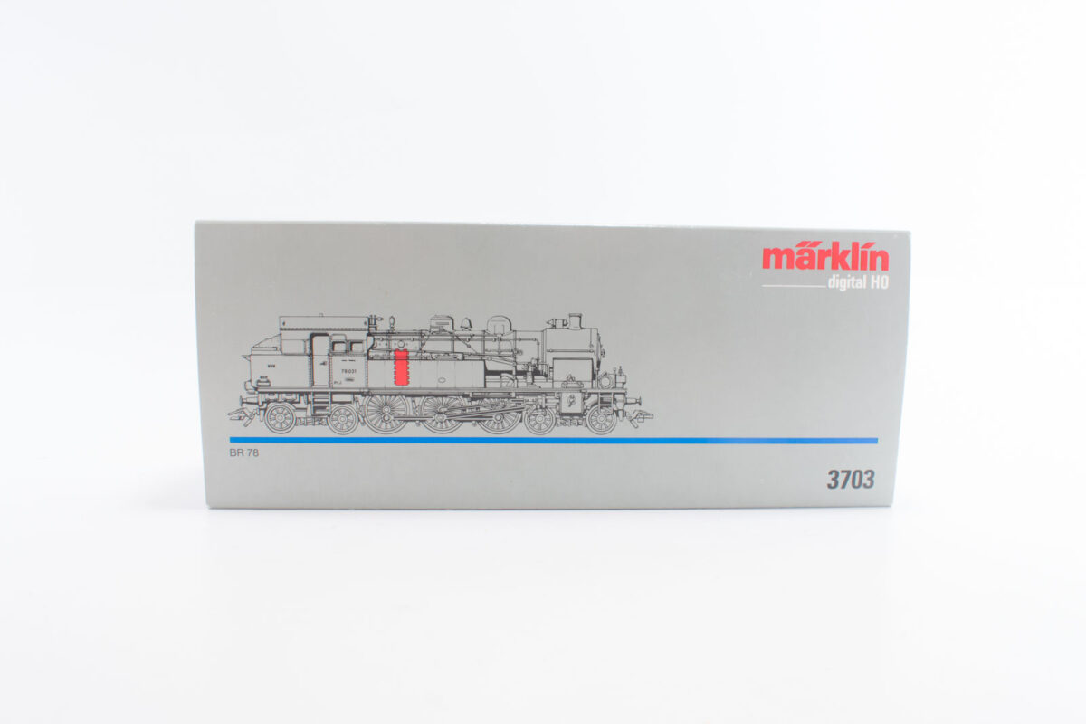 Märklin 3703 digitale stoomlocomotief BR78 DB - Afbeelding 8