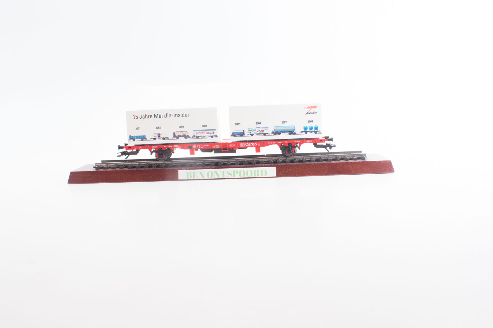 Märklin 94339 container draagwagen 15 jaar insider DB
