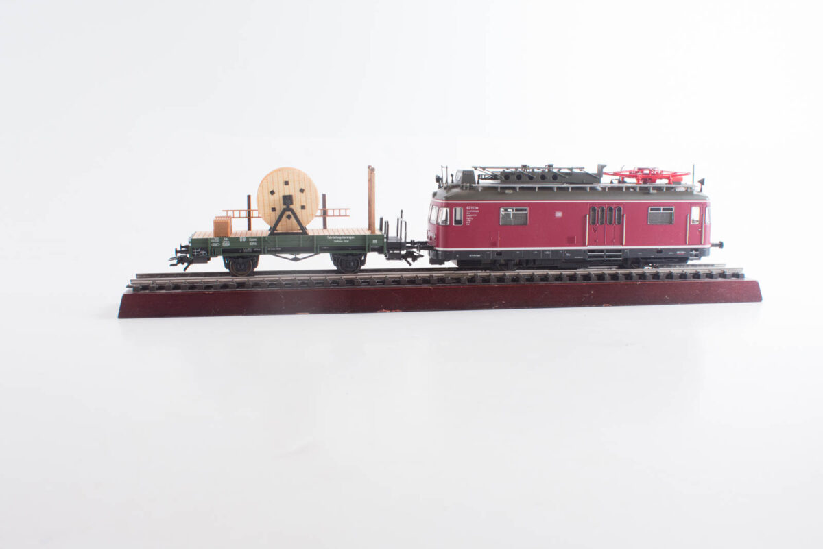 Märklin 39971 motorwagen TVT621.9 es met werkplateau en beladen wagen DB MFX/sound - Afbeelding 3