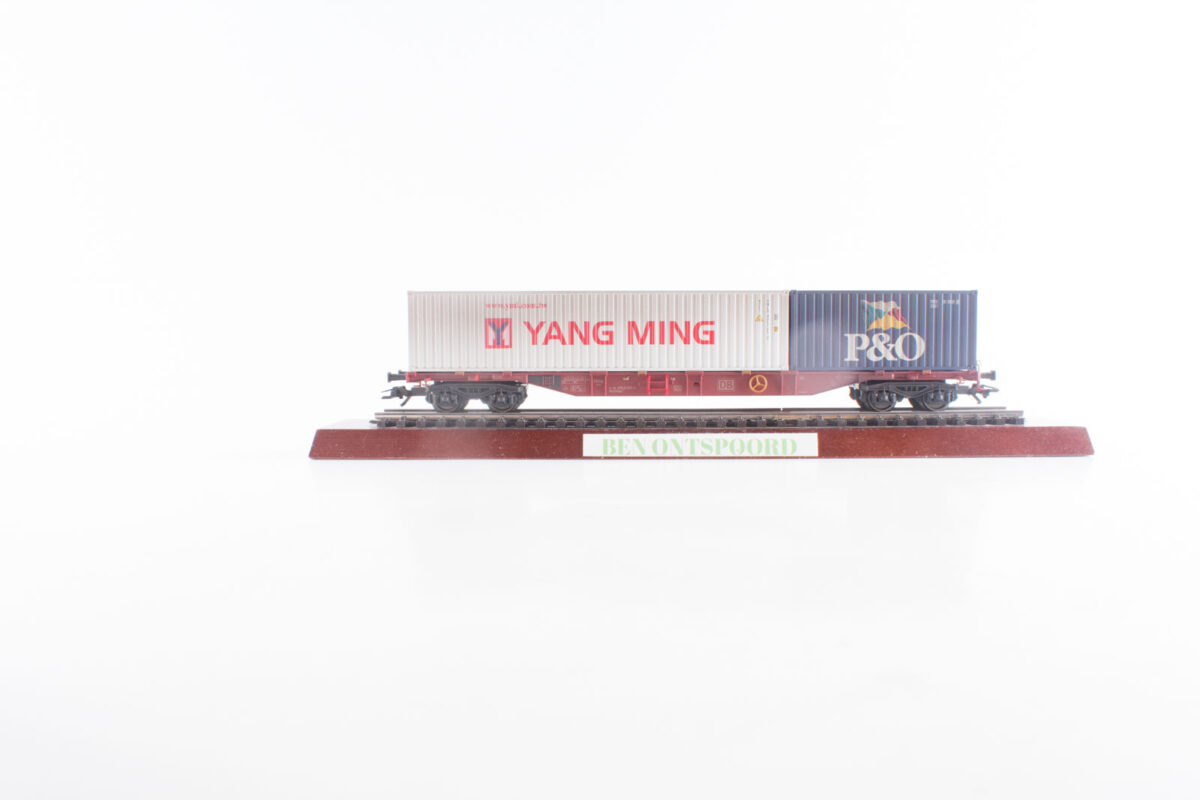 Märklin 47810 containerdraagwagenset DB MHI uitgave - Afbeelding 3