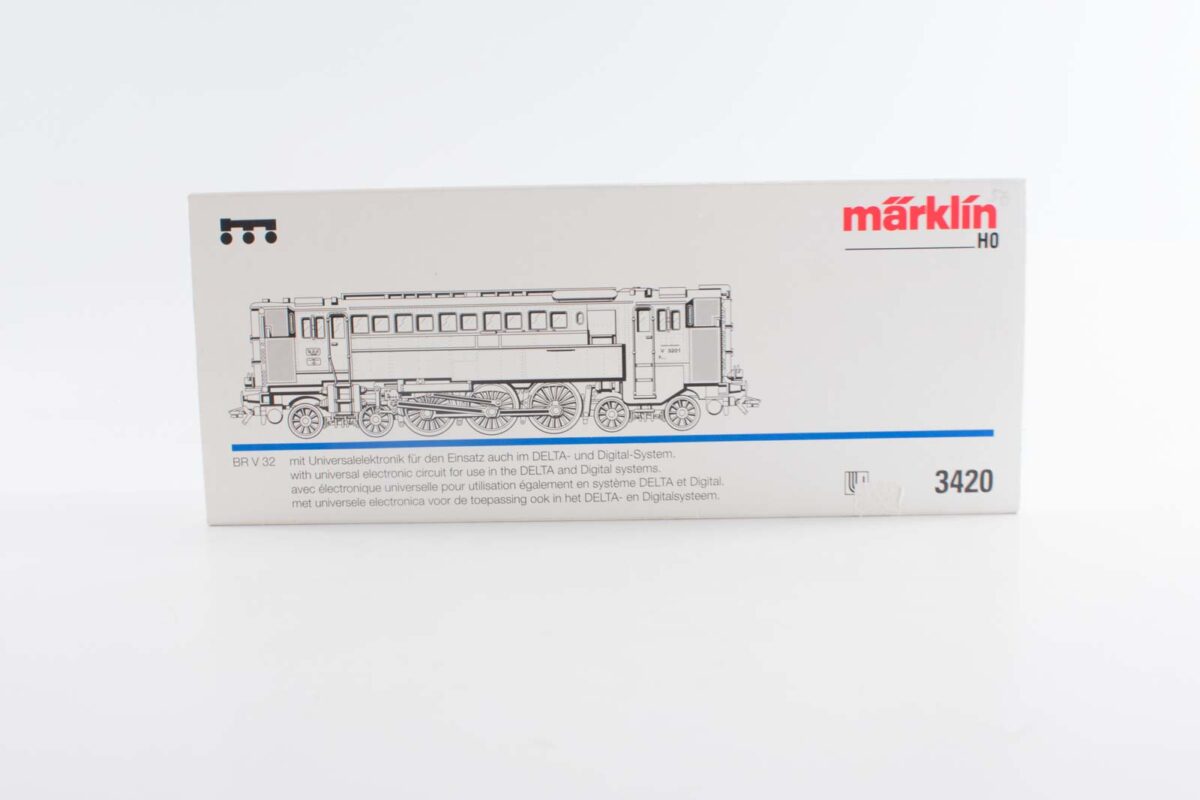 Märklin 3420 digitale diesellok V32 DB - Afbeelding 6