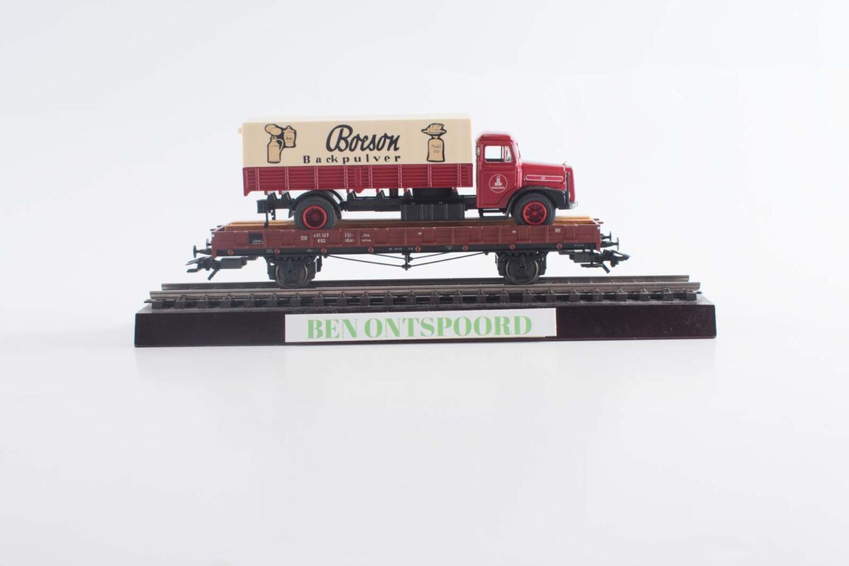 Märklin 46316 rongenwagen met vrachtauto DB - Afbeelding 2