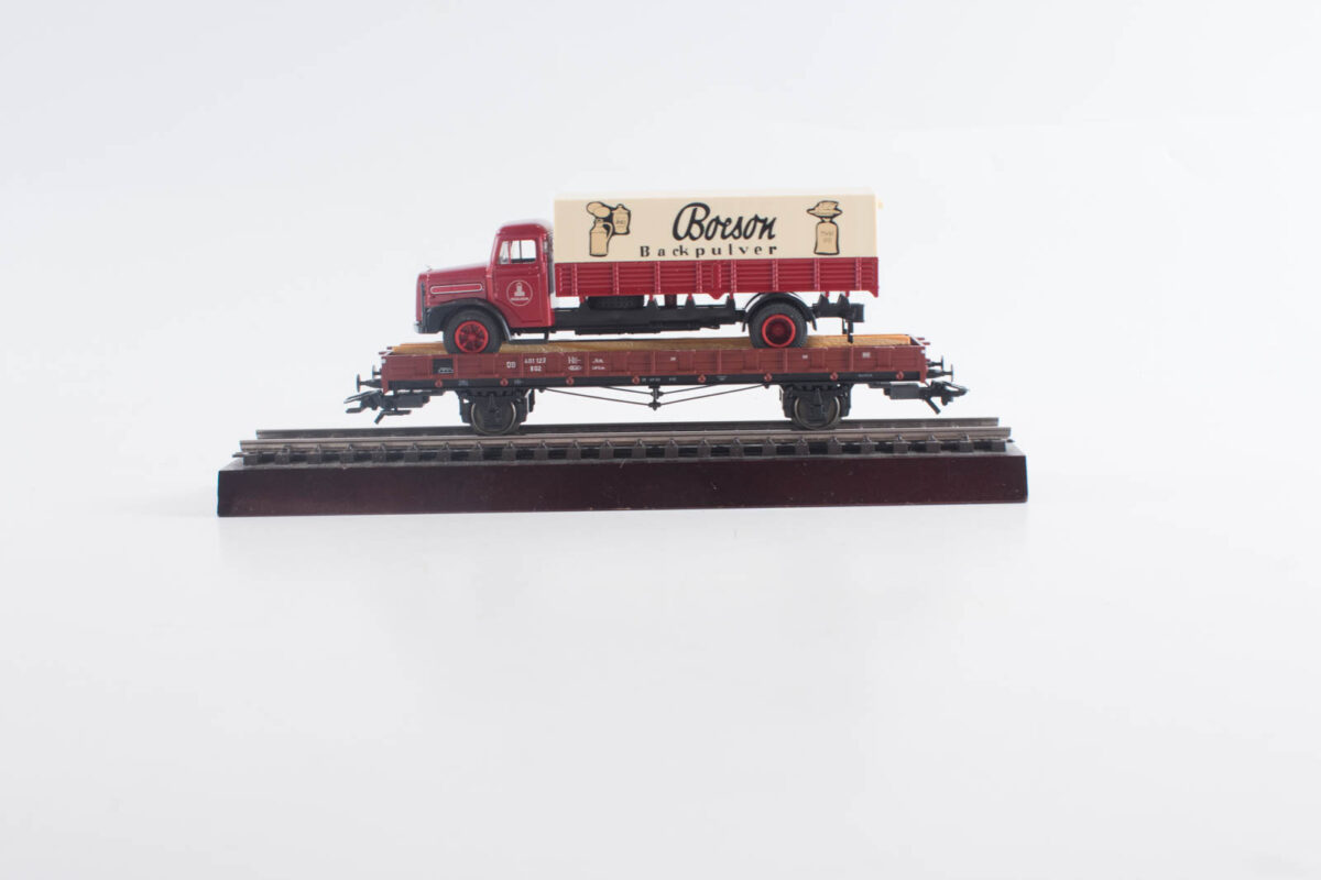 Märklin 46316 rongenwagen met vrachtauto DB - Afbeelding 3