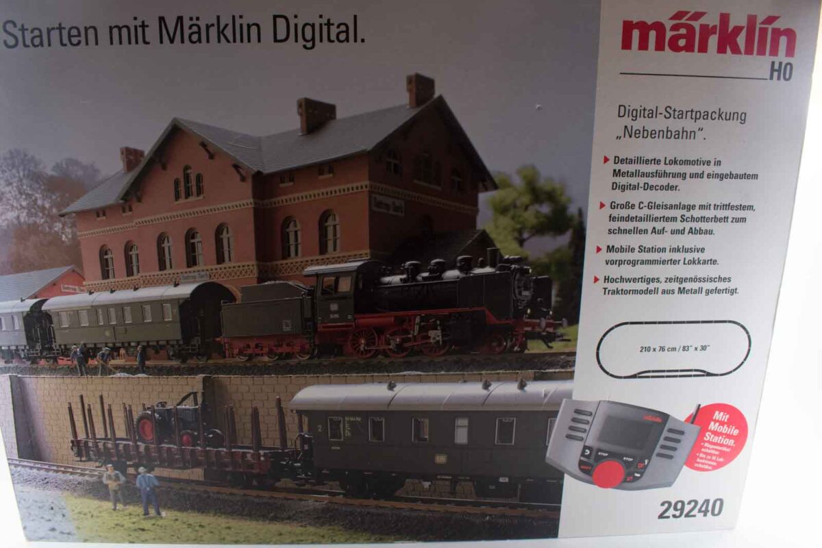 Märklin 29240 digitale startset met BR24 met 3 donnerbüchse DB - Afbeelding 7