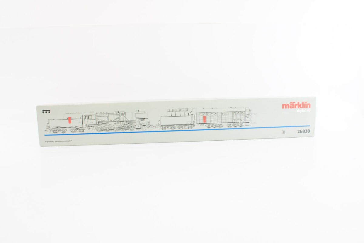 Märklin 26830 digitale sneeuwruimer met BR52 stoomlocomotief FX/sound - Afbeelding 10