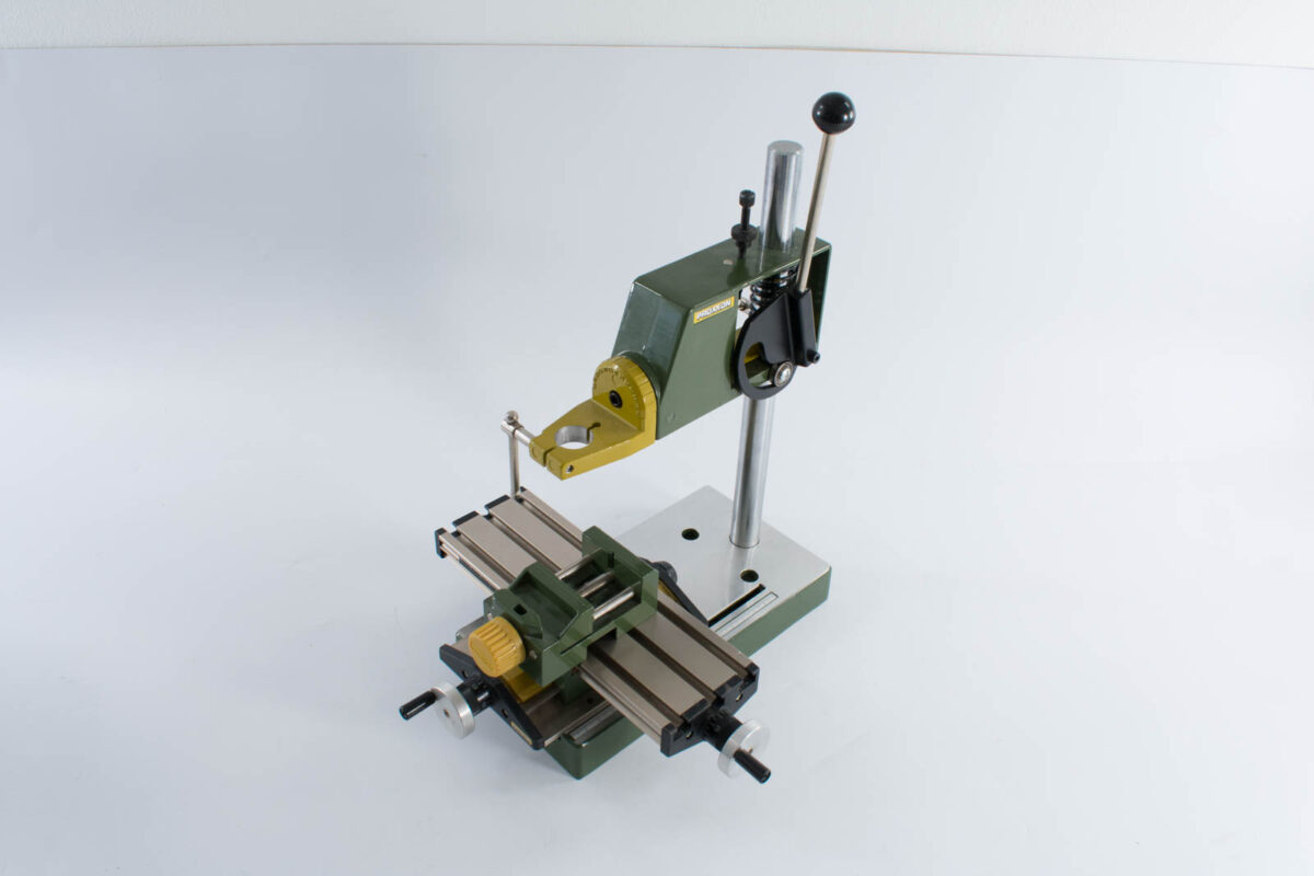 Proxxon boorstandaard met kruistafel en machineklem - Afbeelding 2